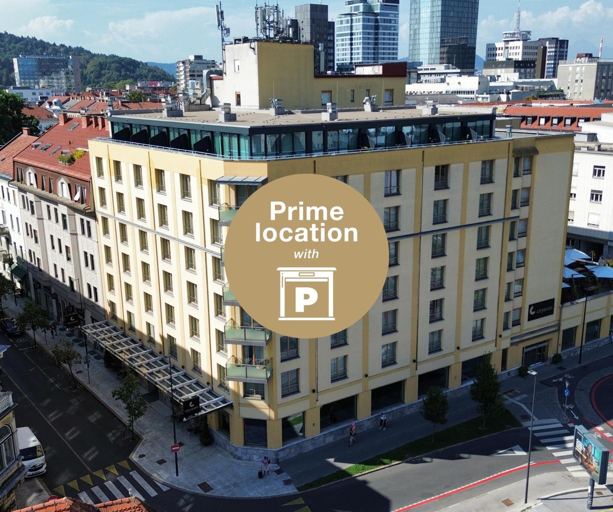 City Hotel Liubliana Exterior foto